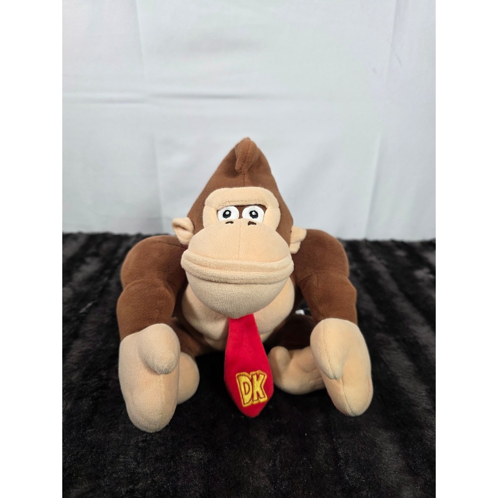 Nintendo Super Mario Donkey Kong Plush 8 Inch Stuffed Animal Toy Little Buddy DK